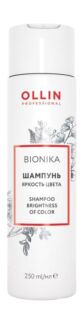 Шампунь для поддержания цвета окрашенных волос Ollin Professional Bionika B