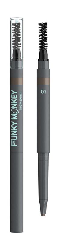 Автоматический карандаш для бровей Funky Monkey Brow Pencil фото 1