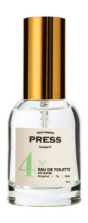 Туалетная вода Press Gurwitz Perfumerie №4 Bergamot, Fig, Musk Eau de Toile