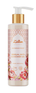 Гель для душа с экстрактом пиона Zeitun Wellness Gorgeous Peony Sensual Bat