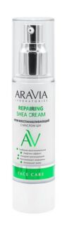 Восстанавливающий крем для лица с маслом ши Aravia Laboratories Face Care R