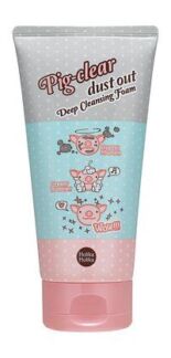 Глубоко очищающая пенка для лица Holika Holika Pig-clear dust out Deep Clea