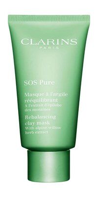 Очищающая маска для лица с экстрактом кипрея Clarins Sos Pure Mask фото 1