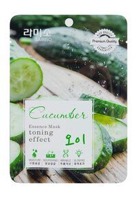 Тканевая маска для лица с экстрактом огурца La Miso Cucumber Essence Mask фото 1