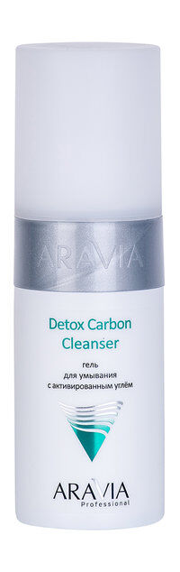 Гель для умывания с активированным углем Aravia Professional Detox Carbon C фото 1