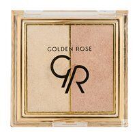 Пудровый хайлайтер для лица Golden Rose So Glow! Highlighter Duo