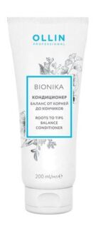 Балансирующий кондиционер для волос Ollin Professional Bionika Roots to Tip