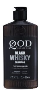 Увлажняющий шампунь для волос QOD Barber Shop Black Whiskey Shampoo