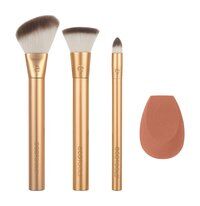 Набор для макияжа лица EcoTools Precious Metals Face Blend + Sculpt Set фото 1