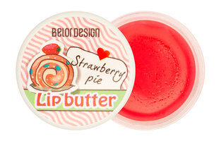 Масло для губ с клубничным вкусом Belor Design Strawberry Pie Lip Butter фото 1