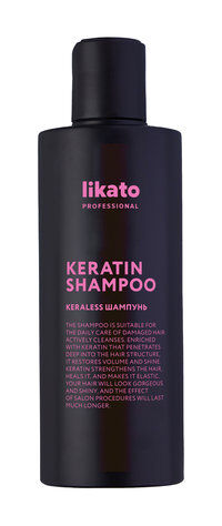 Шампунь для насыщения волос кератином Likato Professional Keraless Keratin фото 1