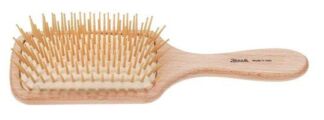 Щетка для волос Janeke Wooden square shaped Hair Brush