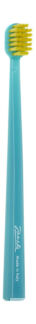 Зубная щетка средней жесткости Janeke Toothbrush Turquoise Yellow