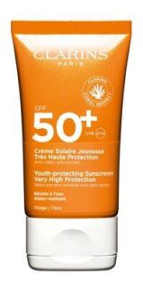 Солнцезащитный крем для лица против морщин Clarins Youth-protecting Sunscre