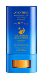 Прозрачный солнцезащитный стик Shiseido Clear Suncare Stick SPF50+