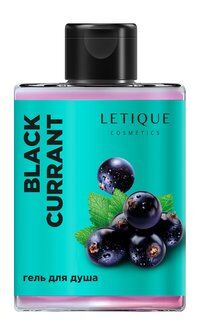 Гель для душа c экстрактом черной смородины Letique Black Currant Shower Ge фото 1