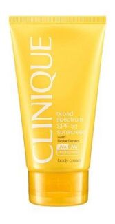 Солнцезащитный водостойкий крем для тела Clinique Body Cream SPF 50