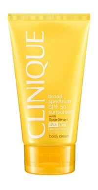 Солнцезащитный водостойкий крем для тела Clinique Body Cream SPF 50 фото 1