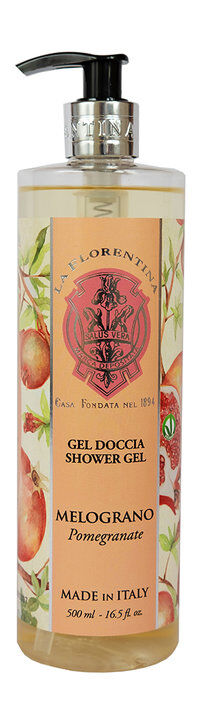 Гель для душа с экстрактом граната La Florentina Shower Gel Pomegranate фото 1