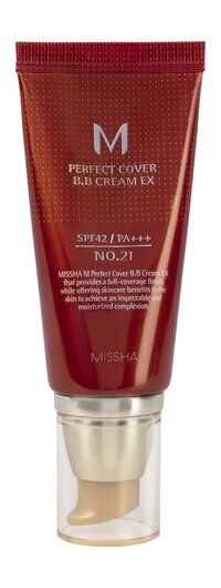 Тональный BB-крем для идеального покрытия Missha Perfect Cover BB Cream Ex фото 1