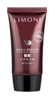 BB-крем для лица с экстрактом секреции улитки Limoni Snail Repair BB Cream