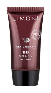 BB-крем для лица с экстрактом секреции улитки Limoni Snail Repair BB Cream фото 1