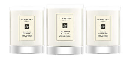 Набор парфюмированных свечей в мини-формате Jo Malone Travel Candle Trio фото 1