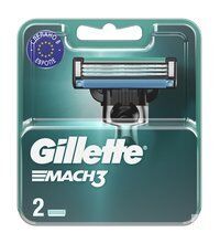 Набор из двух сменных кассет к бритве Gillette Mach3