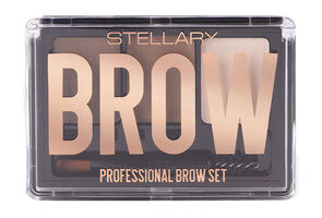 Палетка для макияжа бровей Stellary Professional Brow Set фото 1