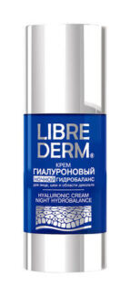 Ночной гиалуроновый крем для лица Librederm Hyaluronic Hydrobalance Night C