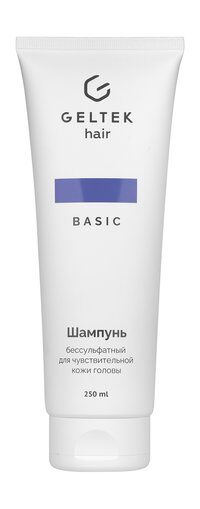 Бессульфатный шампунь для чувствительной кожи головы Гельтек Hair Basic Бес фото 1