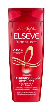 Шампунь для окрашенных или мелированных волос L'Oreal Elseve Эксперт цвета фото 1