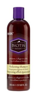 Уплотняющий шампунь с биотином для тонких волос Hask Biotin Thickening Sham