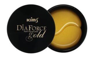 60 гидрогелевых патчей для глаз Kims Dia Force Gold Hydro-Gel Eye Patch