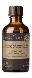 100% косметическое масло миндаля Botavikos Almond 100% Natural and Pure Oil