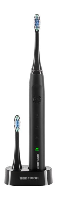 Звуковая электрическая зубная щетка Redmond TB4601 Toothbrush Black фото 1