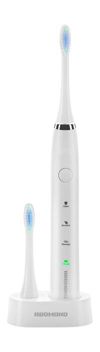 Звуковая электрическая зубная щетка Redmond TB4601 Toothbrush White фото 1