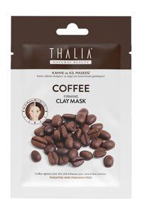 Подтягивающая глиняная маска для лица с кофеином Thalia Natural Beauty Coff фото 1