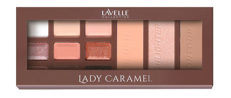 Палетка для макияжа лица Lavelle Collection Lady Caramel Palette Fudge фото 1