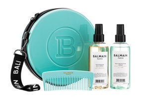 Набор косметики для волос Balmain Hair Couture Backstage Case Turquoise Lim