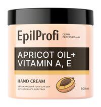 Интенсивно увлажняющий крем для рук EpilProfi Professional Apricot Oil and фото 1