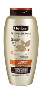 Питательный шампунь для волос Herbal Professional Care Color and Protect Si