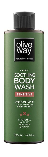 Гель для душа для чувствительной кожи Oliveway Sensitive Soothing Body Wash фото 1