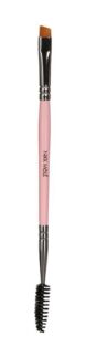 Двухсторонняя кисть для бровей Nikk Mole Pink Brush 71