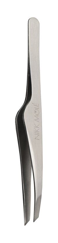 Пинцет для бровей с ручной заточкой Nikk Mole Manual Sharpening Tweezers фото 1