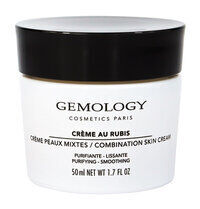 Крем для комбинированной кожи лица с рубиновой пудрой Gemology Creme au Rub