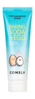 Скраб для лица с содой и яичным белком Consly Baking Soda & Egg Pore Minimi