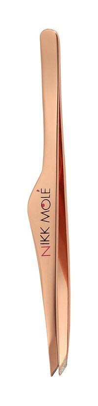 Пинцет для бровей Nikk Mole Rose Gold Tweezers фото 1