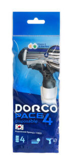 Одноразовый станок для бритья Dorco Pace 4 Blade Disposable Razor