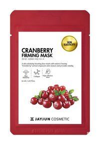 Тонизирующая тканевая маска  для лица  с клюквой JayJun Cranberry Firming M